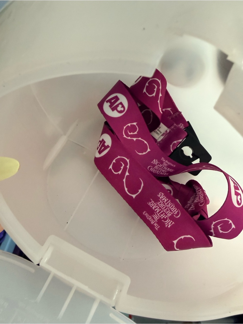 Disneyland popcorn bucket 2019 jack skeleton AP - Picture 4 of 4